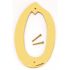 HY-KO 4 in. Solid Brass Number 0