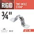 Halex 3/4 in. 2-Hole Conduit Straps (10-Pack)