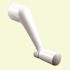 Prime-Line 2-11/16 in. White Casement Operator Crank Handle