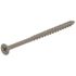 Grip-Rite #8 x 1-1/4 in. #2 Phillips Bugle Head Coarse Thread Coated Exterior Wood Screws 1 lb. Box