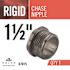 Halex 1-1/2 in. Rigid Chase Conduit Nipple