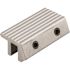 Prime-Line 1/4 in. x 2 in. Diecast Construction White-Painted Sliding Door and Window Lock with Allen Drive Fasteners