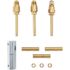 DANCO Central Brass 3-Handle Tub and Shower Faucet Trim Kit in Chrome (Valve Not Included)