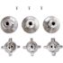 DANCO Central Brass 3-Handle Tub and Shower Faucet Trim Kit in Chrome (Valve Not Included)