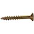 Grip-Rite #6 x 1-5/8 in. #2 Phillips Bugle Head Coarse Thread Gold Screws 5 lb. Box