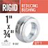 Halex 1 in. x 3/4 in. Rigid Reducing Bushing