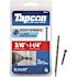 Tapcon 3/16 in. x 1-1/4 in. Hex-Washer-Head Concrete Anchors (75-Piece)