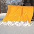 True Temper 18 in. Ergonomic Mountain Mover Metal Handle Plastic Snow Shovel