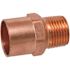 NIBCO 3/4 in. x 1/2 in. Copper Pressure Cup x Male Adapter Fitting