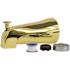 DANCO Diverter Tub Spout with Slip Fit and IPS Connection in Polished Brass