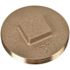 OATEY 3 in. Brass Threaded Cleanout Plug