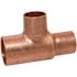 NIBCO 1 in. x 3/4 in. x 3/4 in. Copper Pressure All Cup Tee Fitting