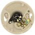 Leviton Glazed Porcelain Lamp Holder with Pull Chain and Outlet 9726-C