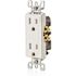 Leviton Decora 15 Amp 125 V Duplex Outlet/Receptacle, White (10-Pack) 5325-WMP