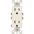 Leviton Decora 15 Amp 125 V Duplex Outlet/Receptacle, White (10-Pack) 5325-WMP