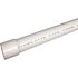 Charlotte Pipe 1 in. x 20 ft. PVC Schedule 40 Belled-End Pressure Pipe