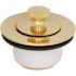 DANCO Polished Brass Twist 'N Close PVD Trim Kit in Polished Brass