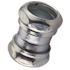 Halex 1-1/2 in. Electrical Metallic Tube (EMT) Compression Coupling (2-Pack)