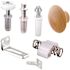 Prime-Line Bi-Fold Door Repair Kit, For 7/8 in. Wide Track, Used with 3/8 in. Outside Diameter Pivots and Guides