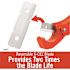 RIDGID 1/8 in. - 1-5/8 in. PC-1250 PEX and Vinyl Tubing Cutting Tool, Single Stroke Scissor Style Cut with Reversible Blade