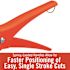 RIDGID 1/8 in. - 1-5/8 in. PC-1250 PEX and Vinyl Tubing Cutting Tool, Single Stroke Scissor Style Cut with Reversible Blade