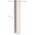 ClosetMaid Selectives 12 in. W White Custom Tower Wall Mount 6-Shelf Wood Closet System