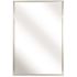 Bradley 24 in. x 36 in. Bx-Fixed Tilt Mirror in Stainless Steel