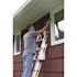 Werner 16 ft. Aluminum Extension Ladder (15 ft. Reach Height) with 225 lb. Load Capacity Type II Duty Rating
