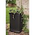 Mayne Madison 40 Gal. Black Polyethylene Rain Catcher