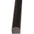MSI Absolute Black Pencil Molding 3/4 in. x 12 in. Polished Granite Wall Tile (1 lin. ft.)