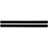 MSI Absolute Black Pencil Molding 3/4 in. x 12 in. Polished Granite Wall Tile (1 lin. ft.)