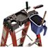Werner 12 ft. Fiberglass Step Ladder (16 ft. Reach Height) with 300 lb. Load Capacity Type IA Duty Rating