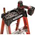Werner 12 ft. Fiberglass Step Ladder (16 ft. Reach Height) with 300 lb. Load Capacity Type IA Duty Rating