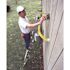 Werner 20 ft. Aluminum Extension Ladder (19 ft. Reach Height) with 225 lb. Load Capacity Type II Duty Rating