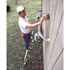 Werner 20 ft. Aluminum Extension Ladder (19 ft. Reach Height) with 225 lb. Load Capacity Type II Duty Rating