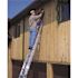 Werner 24 ft. Aluminum Extension Ladder (23 ft. Reach Height) with 225 lb. Load Capacity Type II Duty Rating