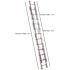 Werner 24 ft. Aluminum Extension Ladder (23 ft. Reach Height) with 225 lb. Load Capacity Type II Duty Rating
