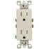 Leviton Decora 15 Amp 125 V Tamper Resistant Duplex Outlet/Receptacle, White (10-Pack) T5325-WMP