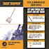 True Temper 38.3 in. Steel Handle Aluminum Blade Snow Shovel