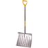 True Temper 38.3 in. Steel Handle Aluminum Blade Snow Shovel