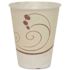 DART Waxed Paper Cold Cups, 9 oz., Symphony Design, 100/Sleeve, 20 Sleeves/Carton