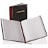 TOPS 10-3/8 in. x 8-1/8 in. Boorum and Pease Log Book Record Rule with Black and Red Cover (150 Pages)