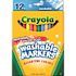 Binney & Smith / Crayola CRAYOLA WASHABLE MARKERS, FINE POINT, CLASSIC COLORS, 12/SET