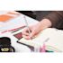BIC 12 Medium Round Stic Ballpoint Stick Pen, Blue Ink