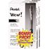 Pentel Ballpoint Retractable Pen, Wow, Black Ink, Medium (36 per Pack)