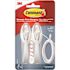 Command Cord Bundlers, Gray, Damage Free Organizing, 2 Cord Bundlers and 3 Command Strips