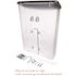 Deflect-o 10 in. W x 4-1/2 in. D x 13-1/8 in. H Outdoor Literature Box, Gray