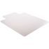 Deflect-o DuraMat Clear 45 in. W x 53 in. H Vinyl for Low Pile Carpet Chair Mat