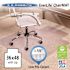ES Robbins AnchorBar Clear 46 in. W x 60 in. L Vinyl Multi-Task Intermediate Chair Mat for Carpet