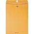 Quality Park 9 in. x 12 in., 28 lbs. Clasp Envelope, Light Brown (100-Box)